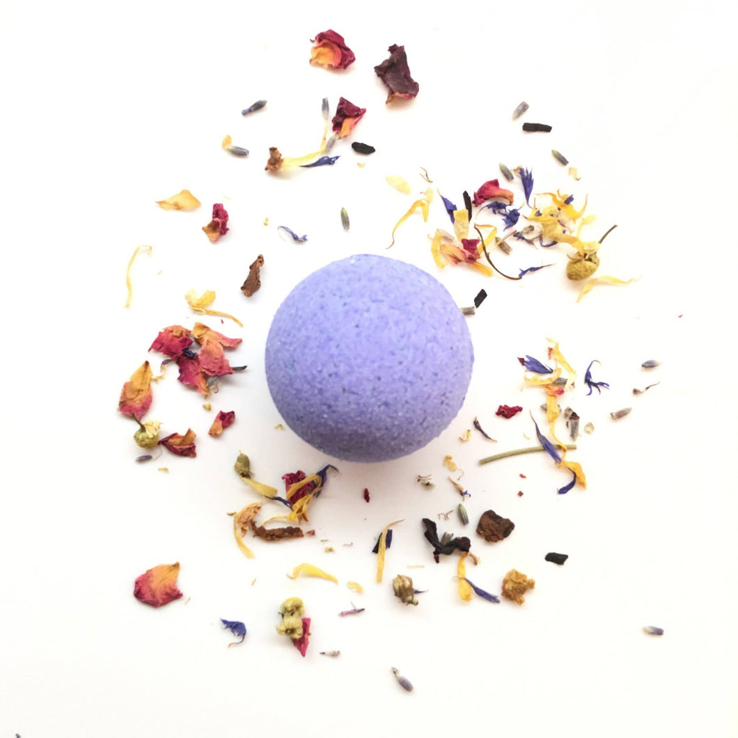 SOS BLISS Natural and Vegan Bath Products - Lavender And Lemongrass Bath Bombs