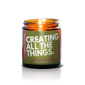 Creating All The Things Natural Soy Candle - 4oz