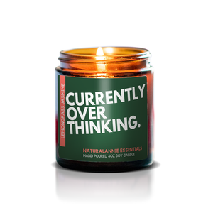 [LEMONGRASS & JASMINE] Currently Overthinking Soy Candle 4oz